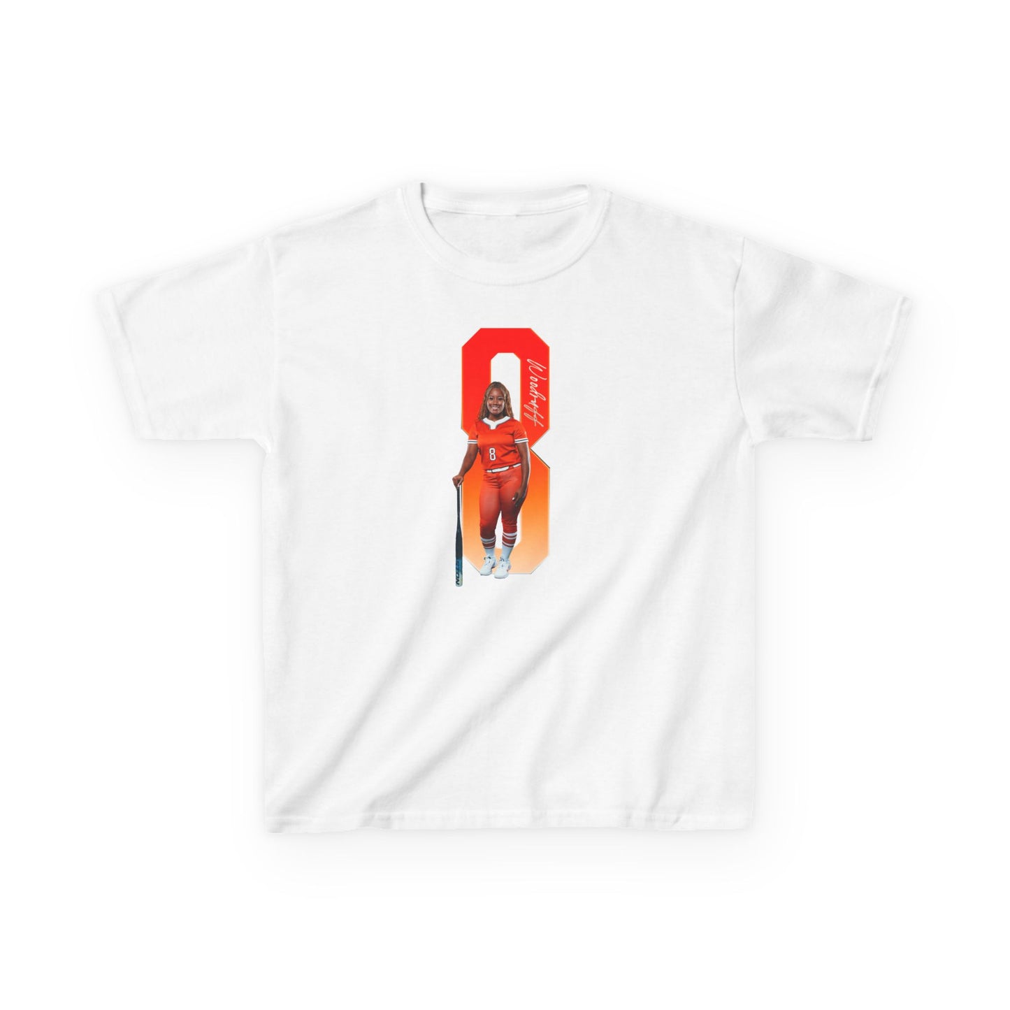 Kennedy Woodruff Player Icon Number Kids Tee