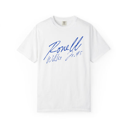 Ronell Willis Jr. Cursive Name & Number Premium Tee