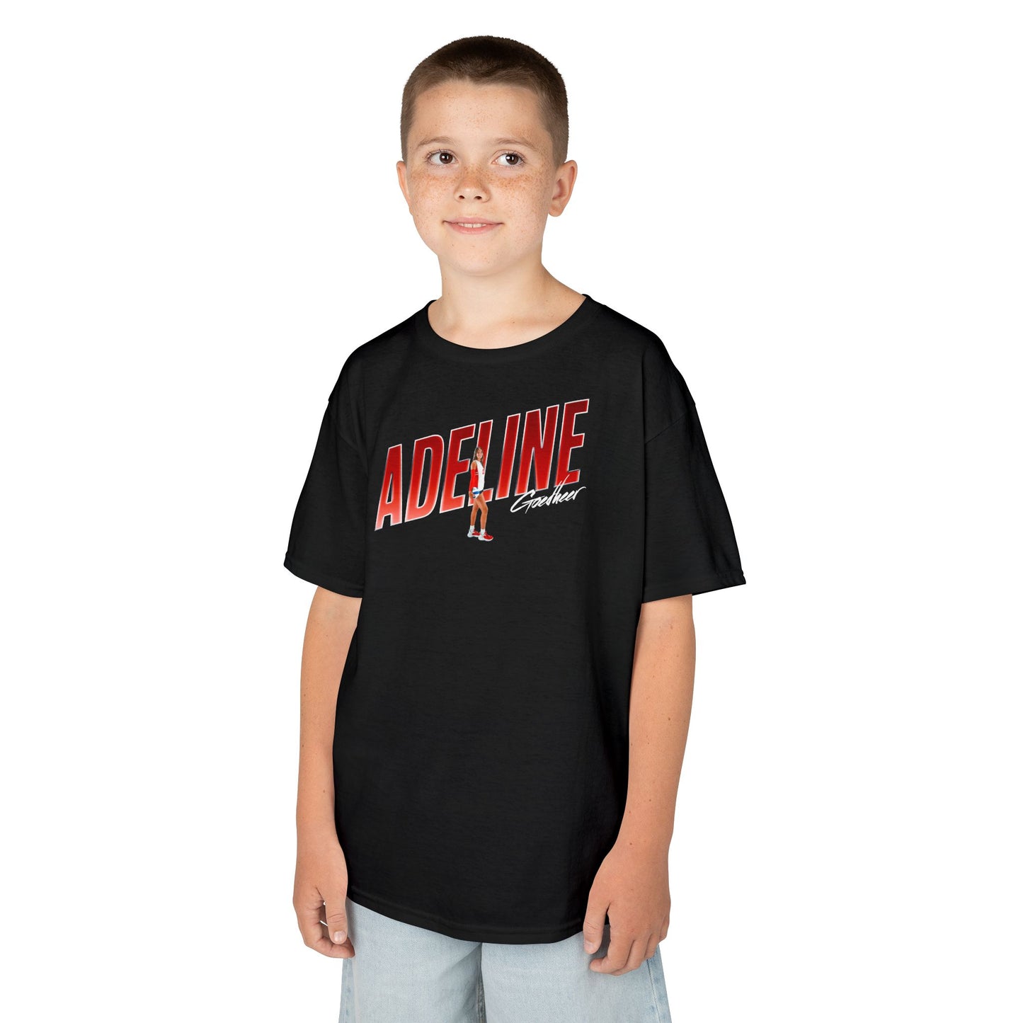 Adeline Goedheer Cursive Combo Colored Kids Tee