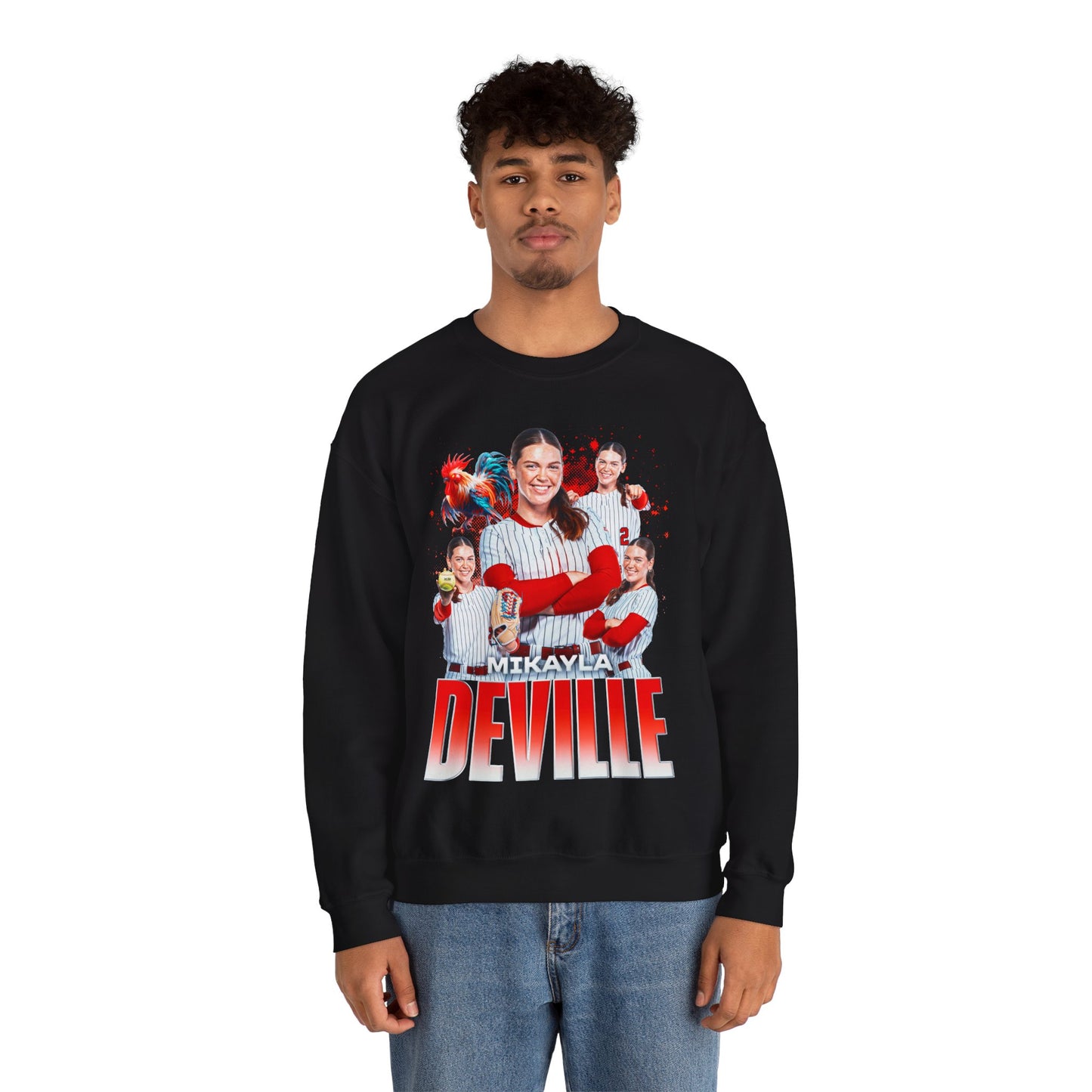 Mikayla Deville Team Mascot Crewneck Sweatshirt