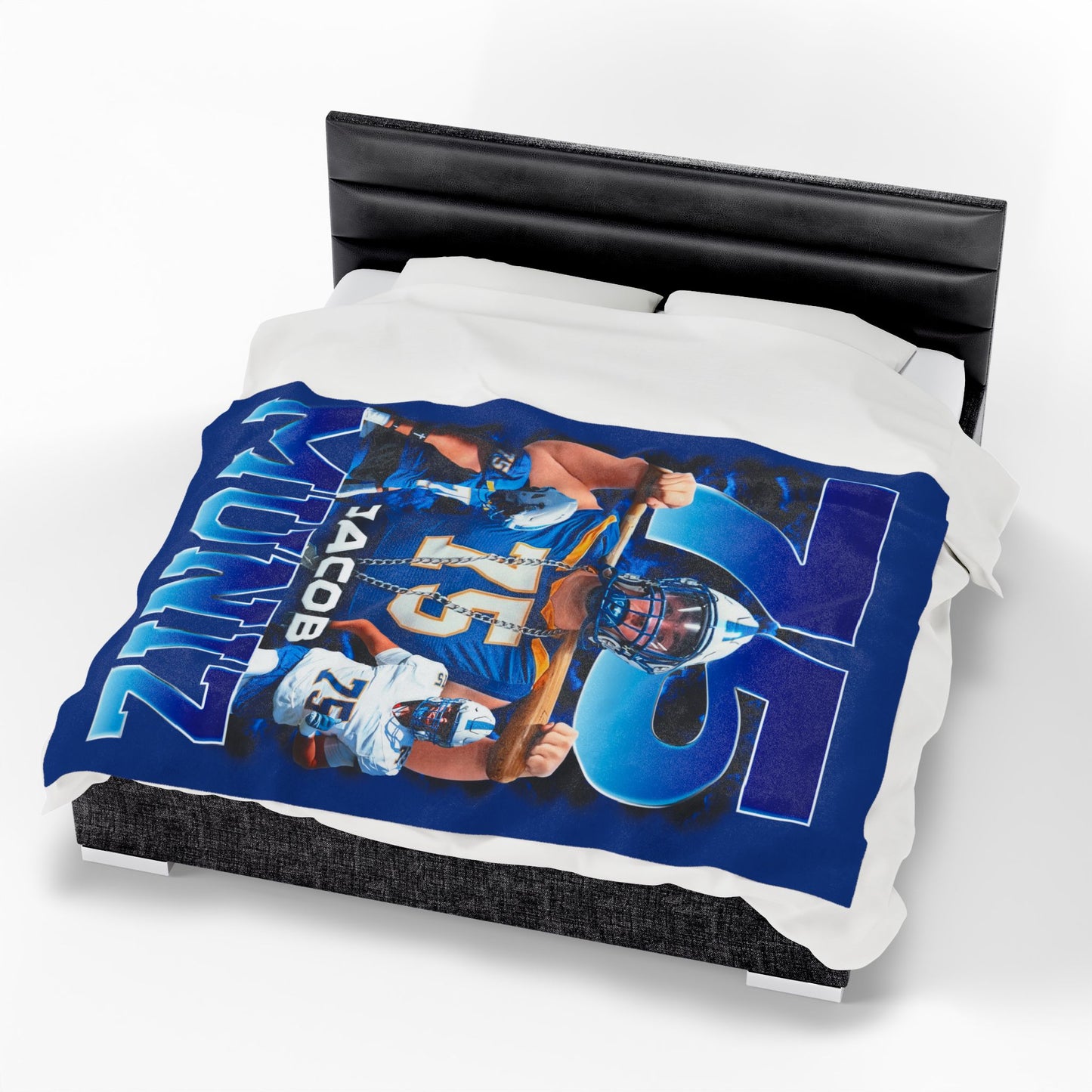 Jacob Muniz 60"-80" Plush Blanket