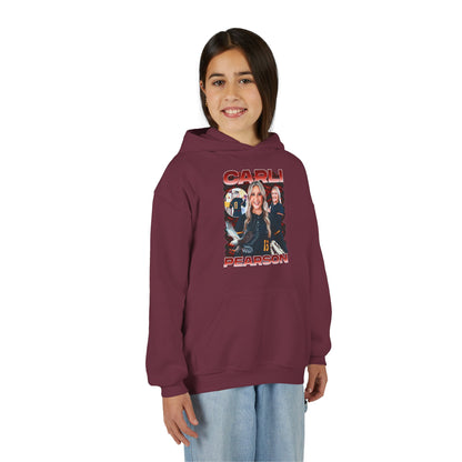 Carli Pearson Single Color Combo Kids Hoodie