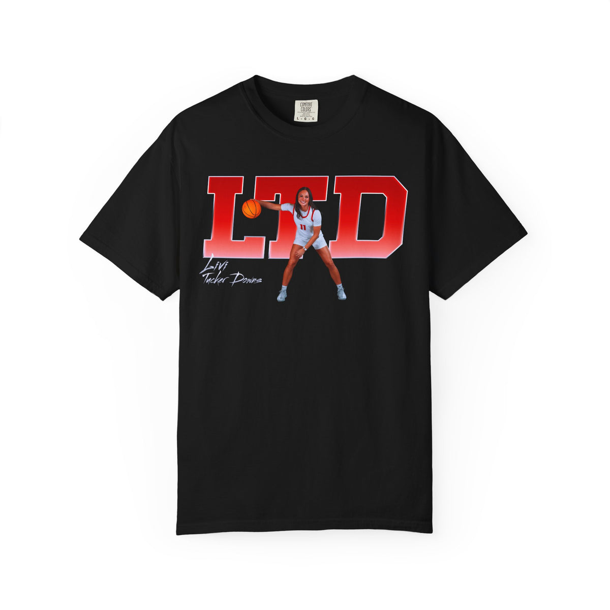 Livi Tucker Downs Big Initials Premium Tee