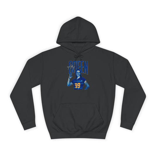 Aly Green Faded Glory Blackout Premium Hoodie