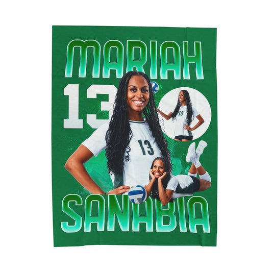 Mariah Sanabia 60"-80" Plush Blanket