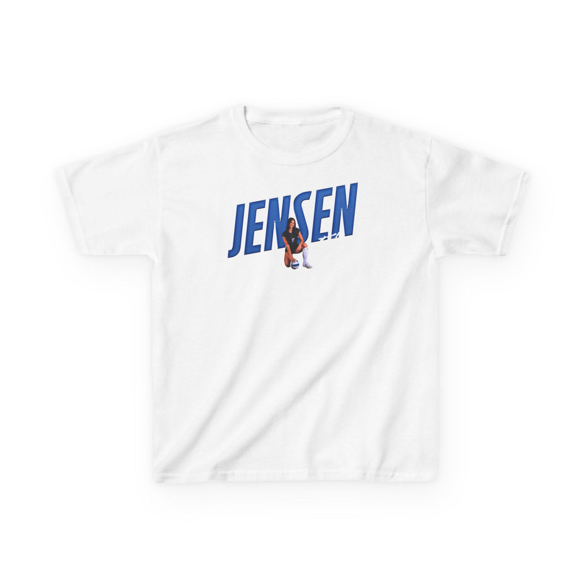 Elise Jensen Cursive Combo Kids Tee