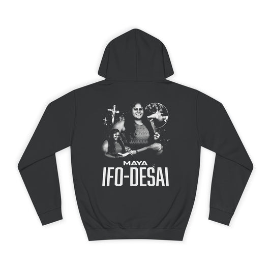 Maya Ifo Desi Vintage Blackout Premium Hoodie