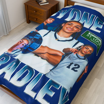 Sydney Bradley 60"-80" Plush Blanket