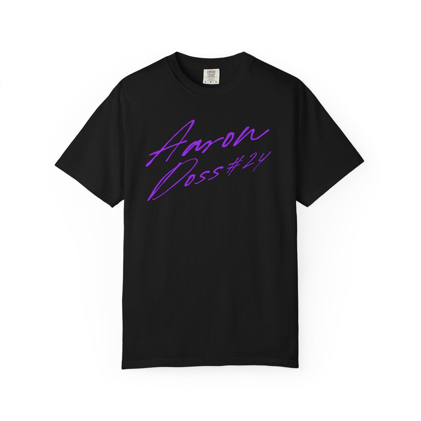 Aaron Doss Cursive Name & Number Premium Tee