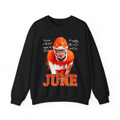 CJ June Featured Quote Crewneck Sweatshirt