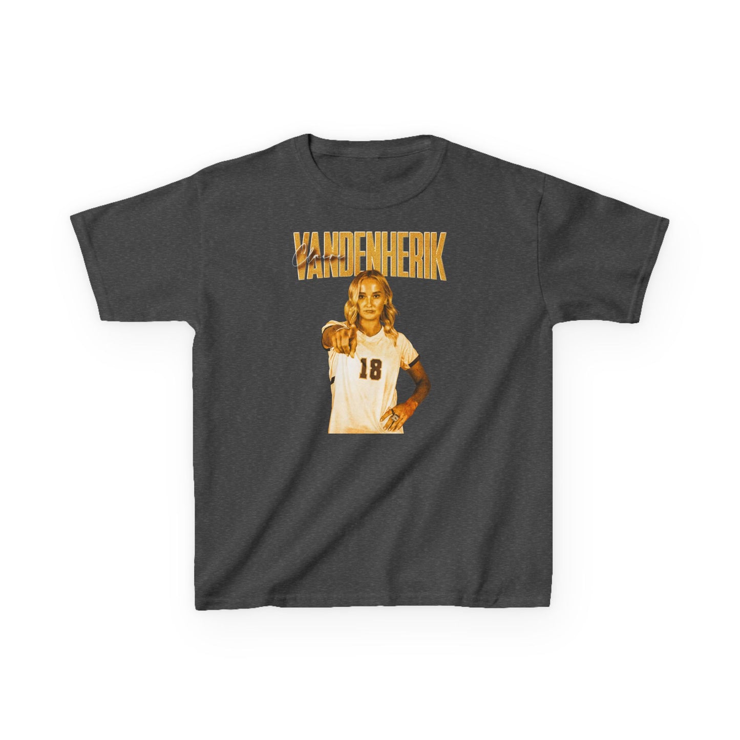 Claire Vandenherik Faded Glory Kids Tee