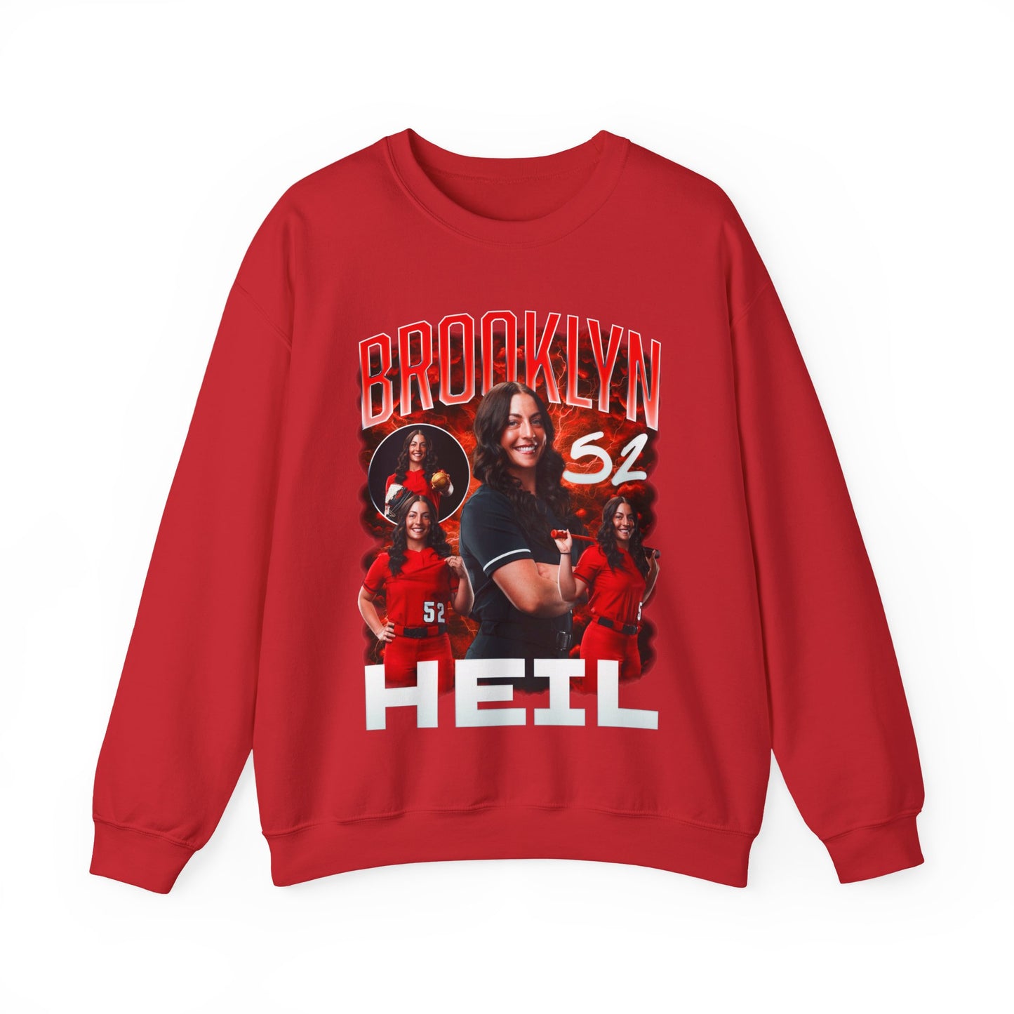 Brooklyn Heil Lightning Storm Crewneck Sweatshirt