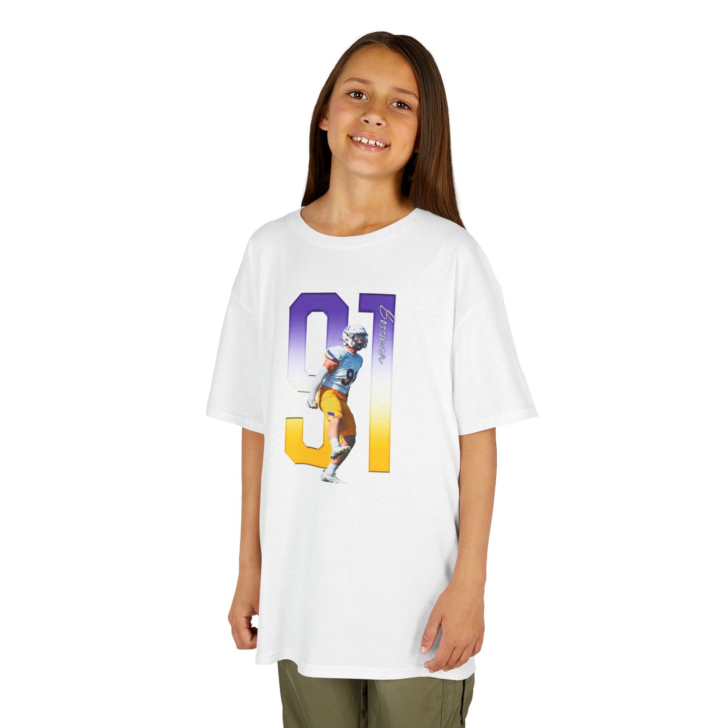 Sam Bossman Player Icon Number Kids Tee