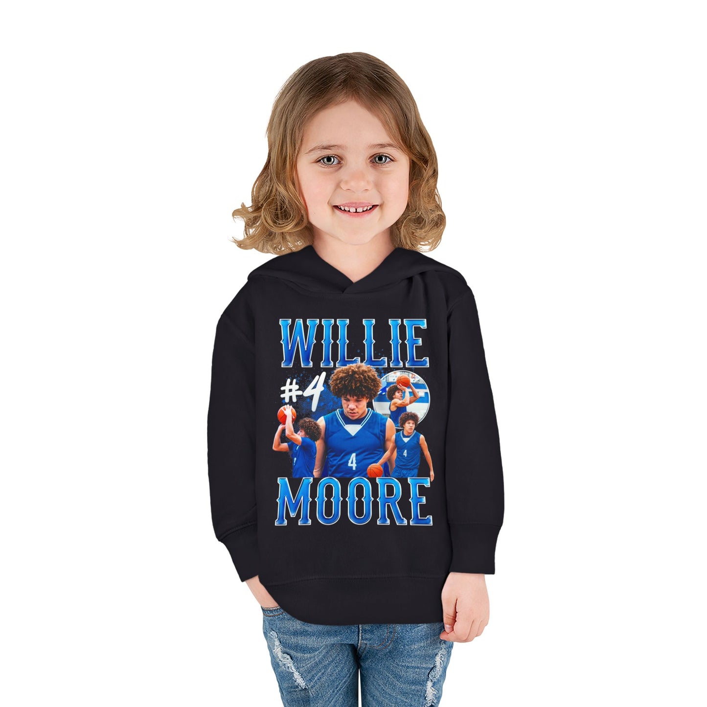 Willie Moore Toddler Pullover Hoodie
