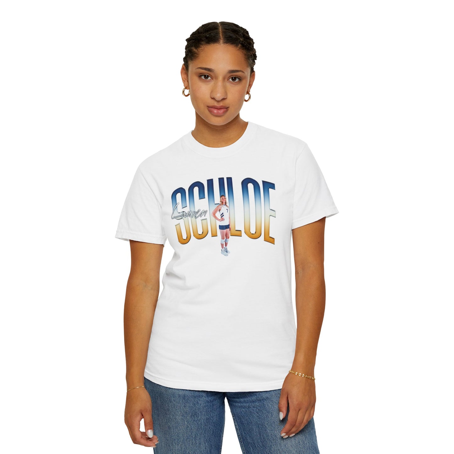 Lauren Schloe Curved Combo Colored Premium Tee