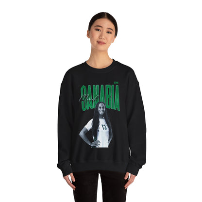 Mariah Sanabia Faded Glory Crewneck Sweatshirt