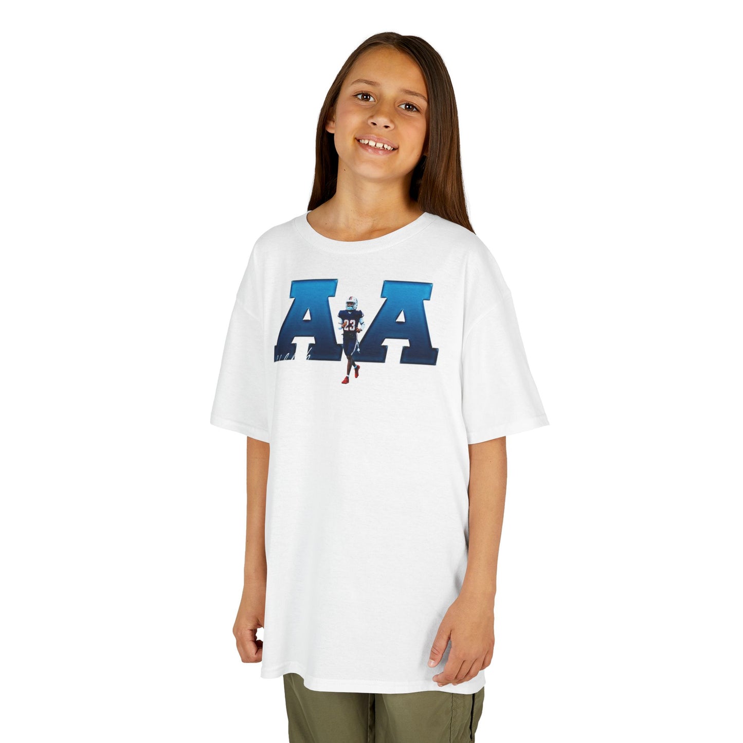 Abdullah Ahmad Big Initials Kids Tee