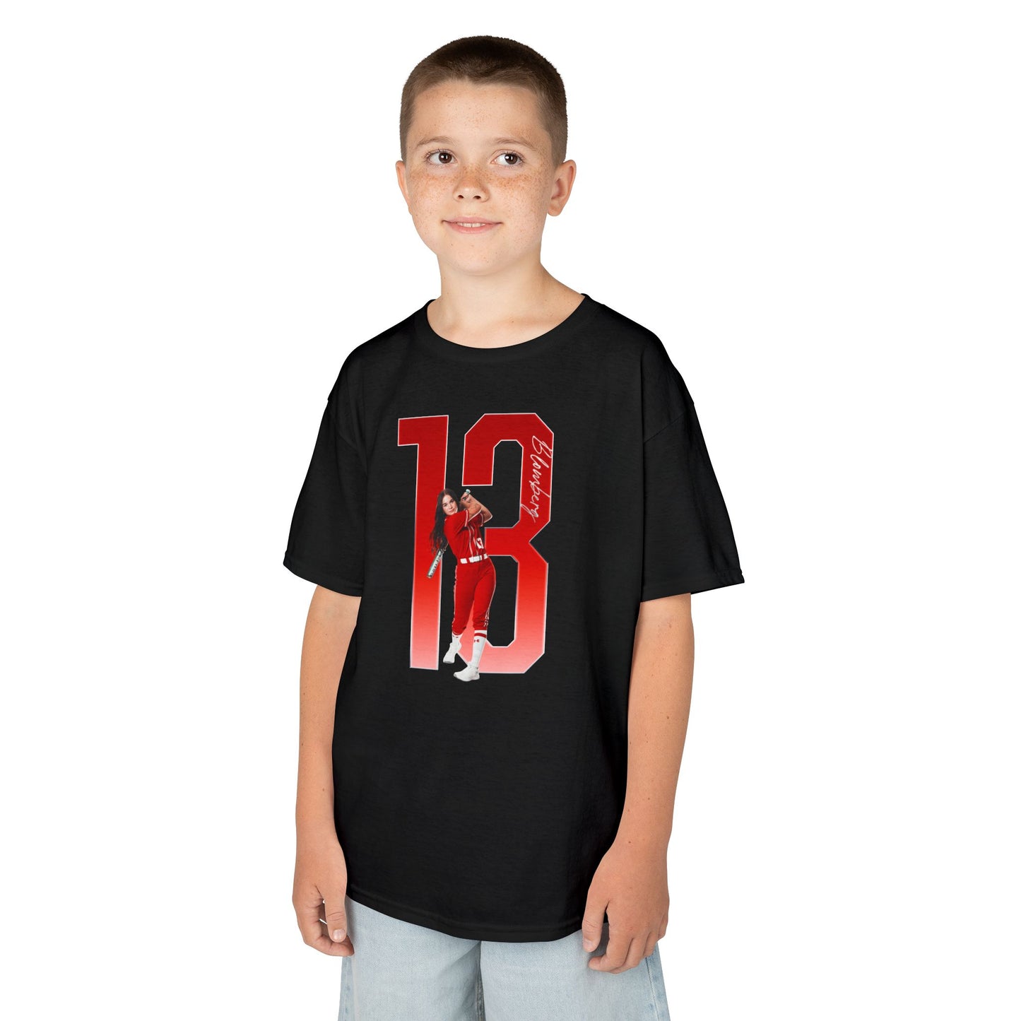 Addison Blomberg Player Icon Number Kids Tee