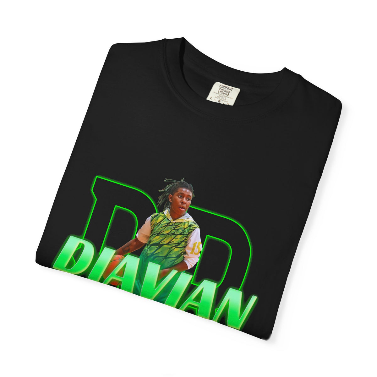 Diavian Robinson Player Icon Initials Premium Tee
