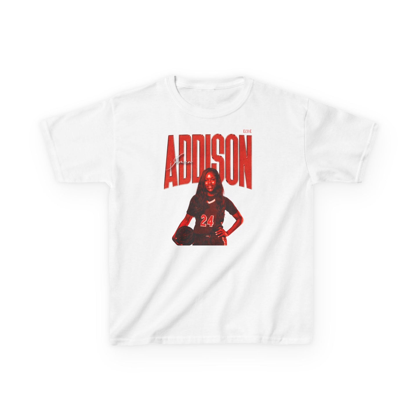 Iman Addison Faded Glory Kids Tee