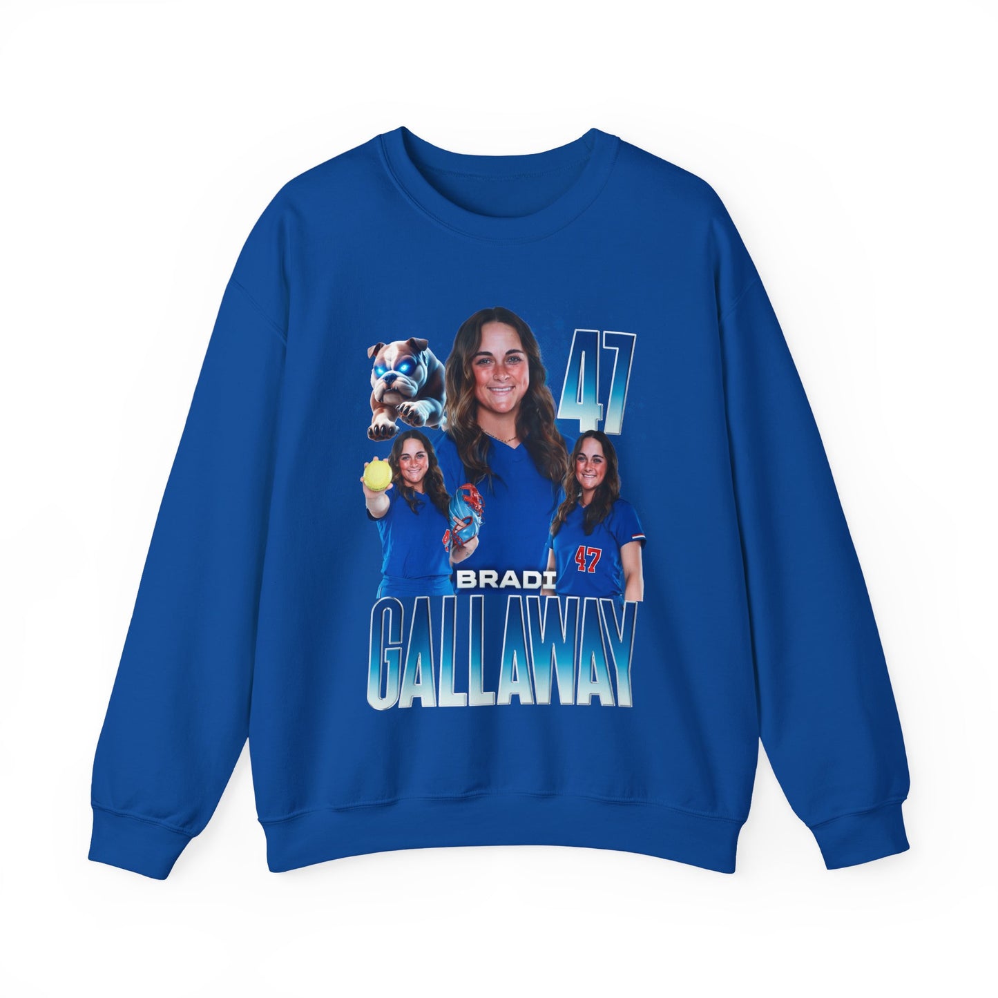 Bradi Gallaway Team Mascot Crewneck Sweatshirt