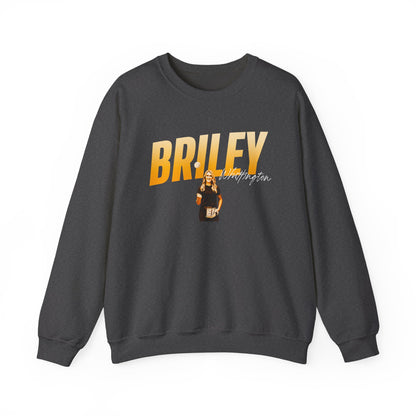 Briley Whittington Cursive Combo Colored Crewneck Sweatshirt