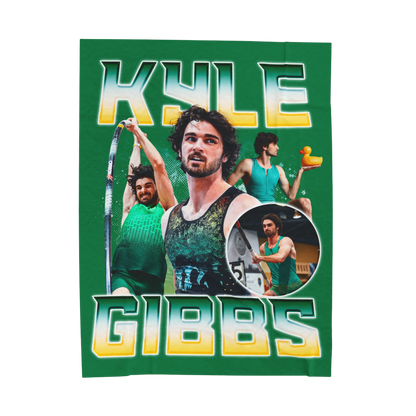 Kyle Gibbs 60"-80" Plush Blanket