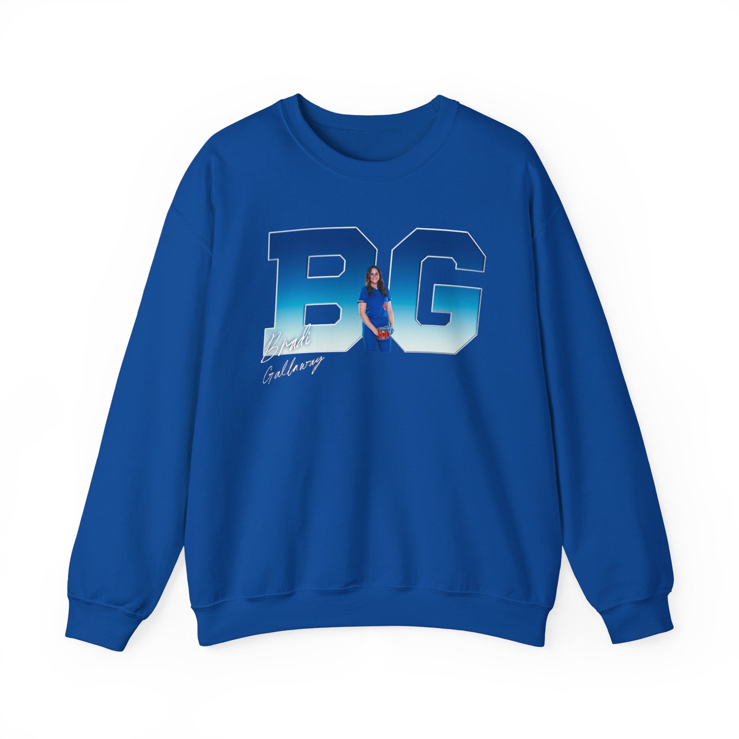 Bradi Gallaway Big Initials Crewneck Sweatshirt