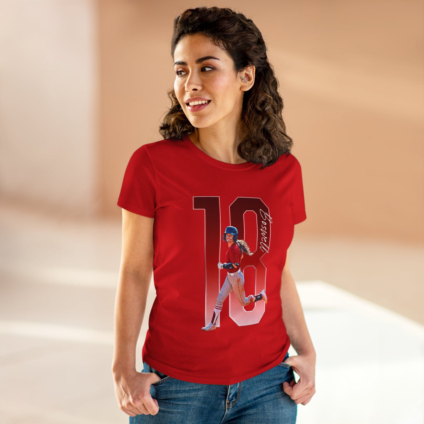 Makaley Boswell Player Icon Number Women's Tee
