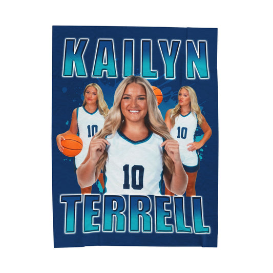Kailyn Terrell 60"-80" Plush Blanket
