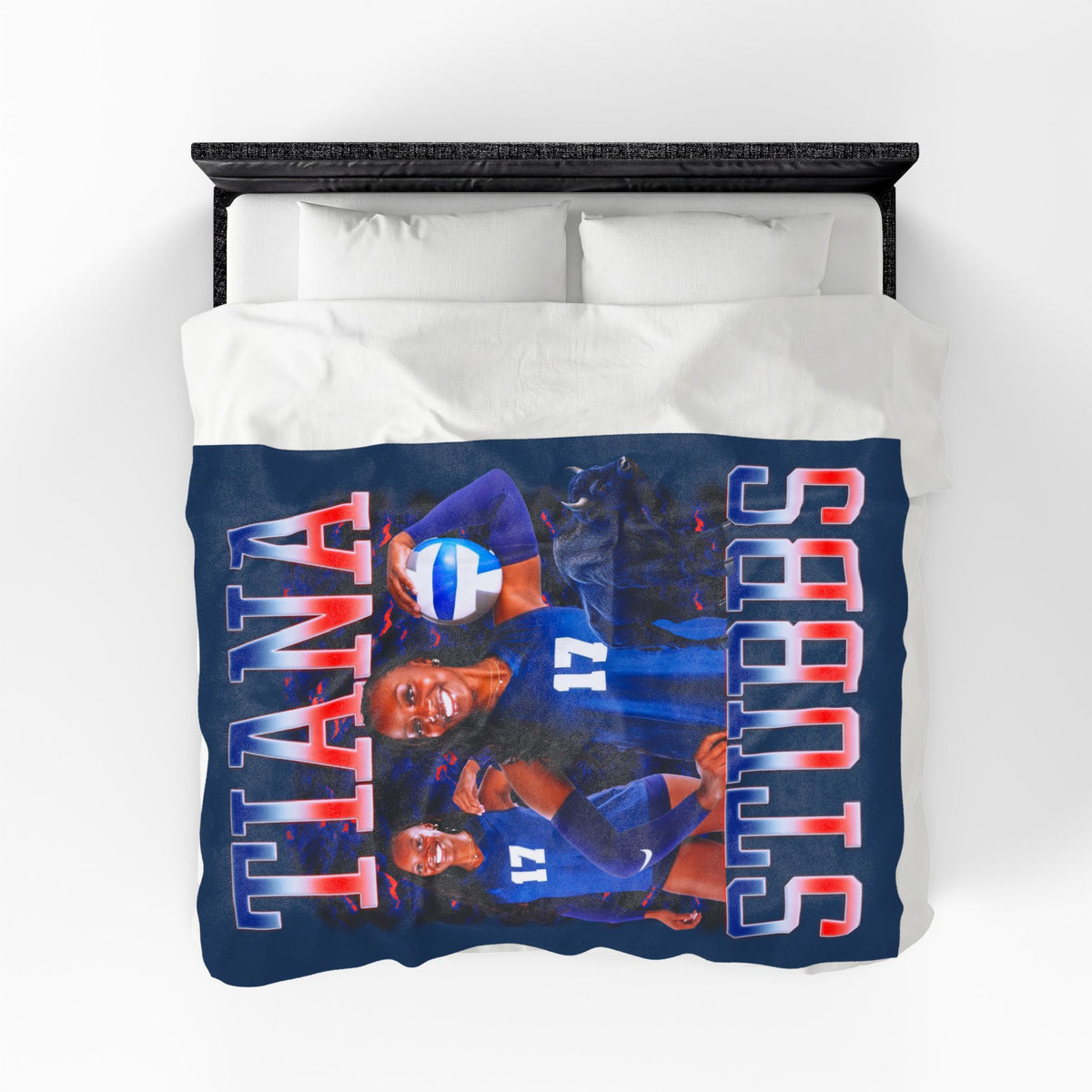 Tiana Stubbs 60"-80" Plush Blanket