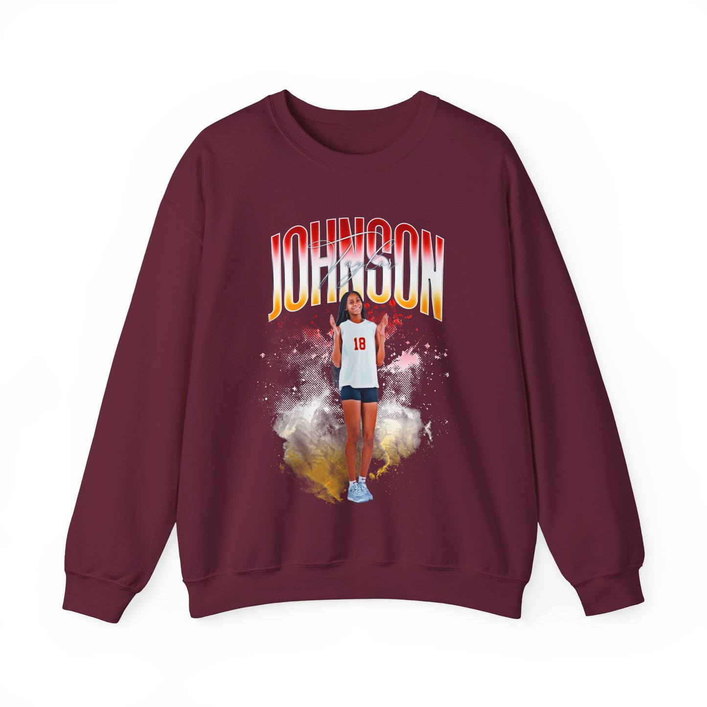 Taylor Johnson Splatter Crewneck Sweatshirt