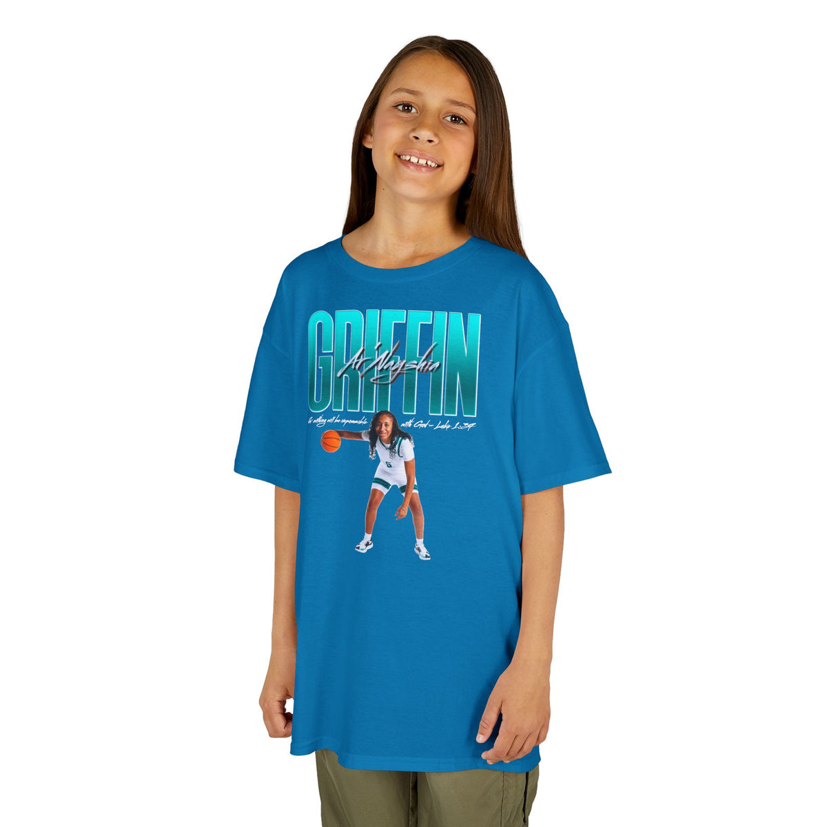 Ar'Nayshia Griffin Big Last Name Kids Tee