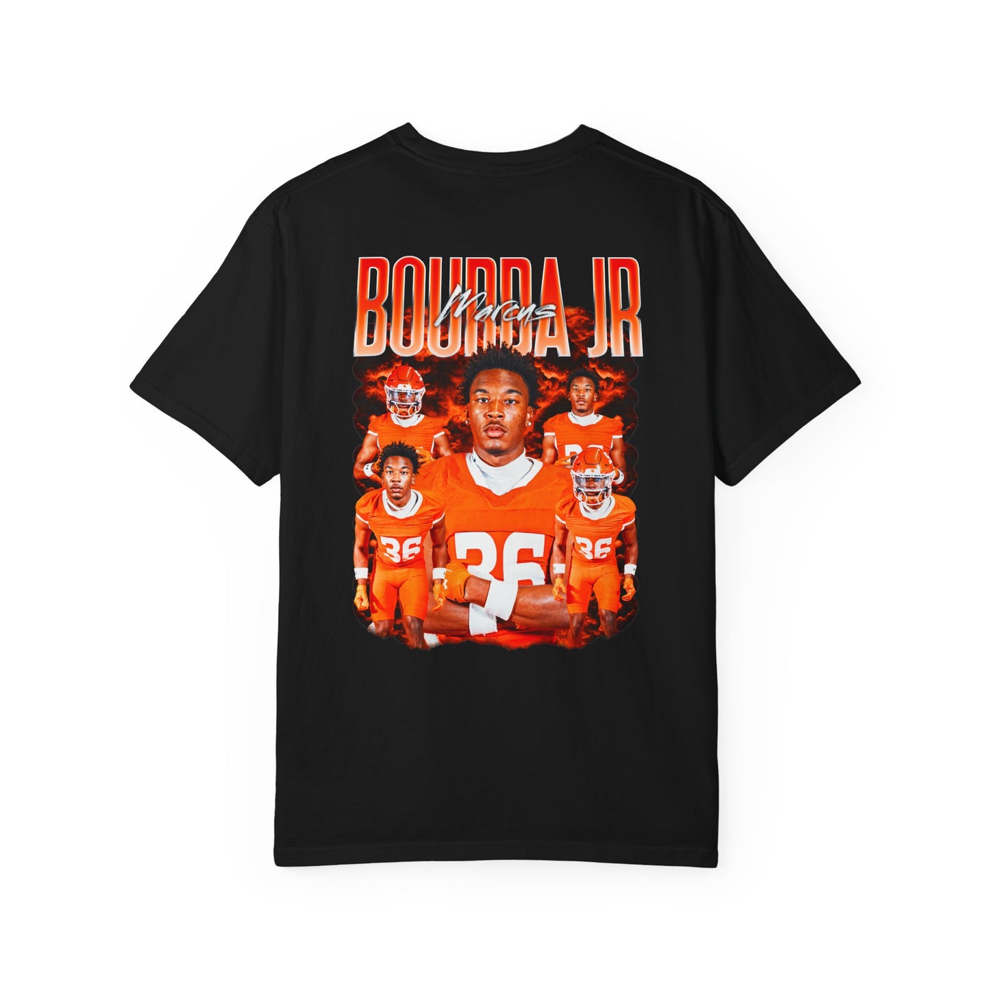 Marcus Bourda Jr. Logo Front & Back Premium Tee
