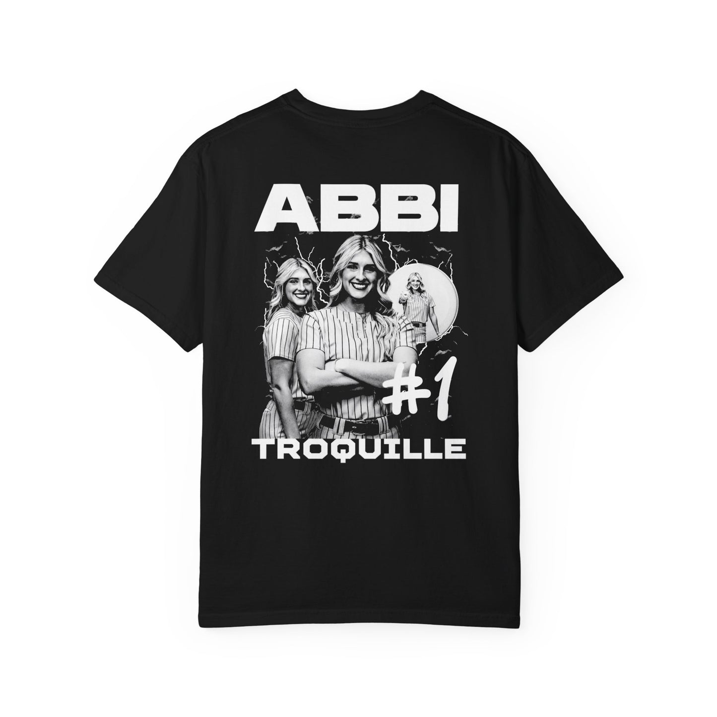 Abbi Troquille Vintage Blackout Premium Tee