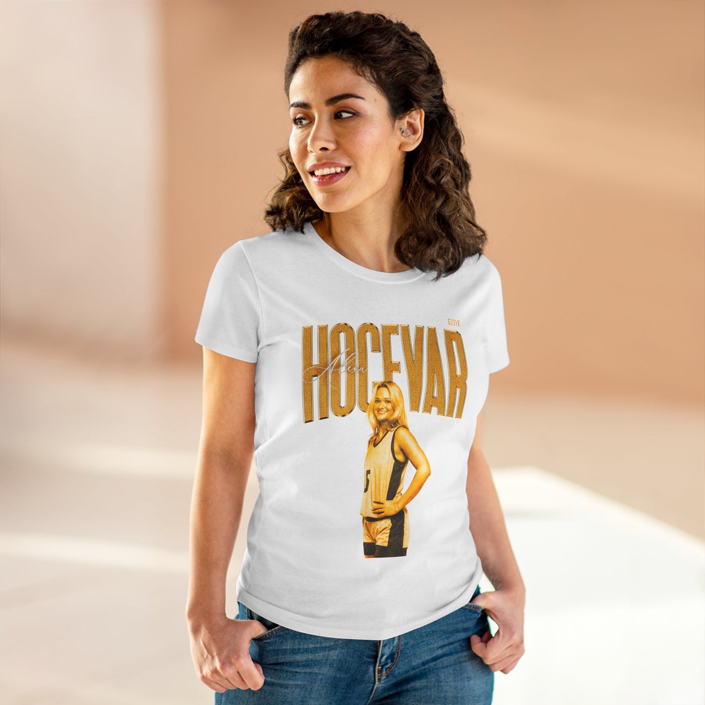 Alexa Hocevar Big Last Name Women's Tee