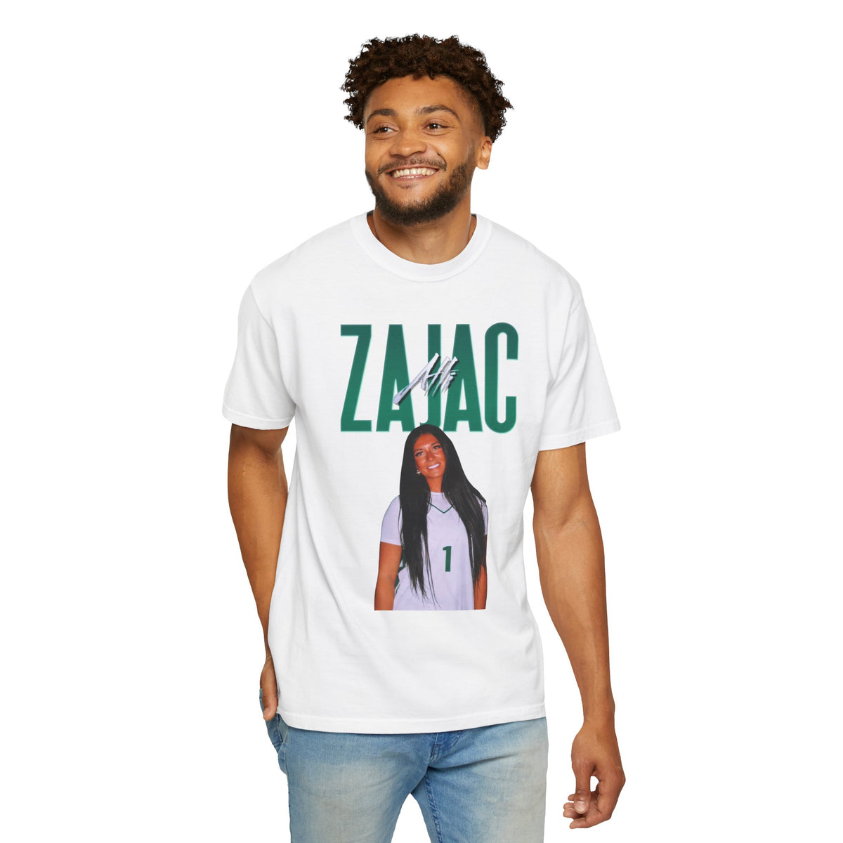 Alli Zajac Curved Combo Colored Premium Tee