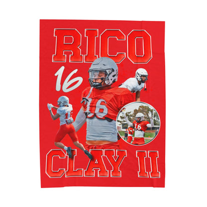 Rico Clay II 60"-80" Plush Blanket