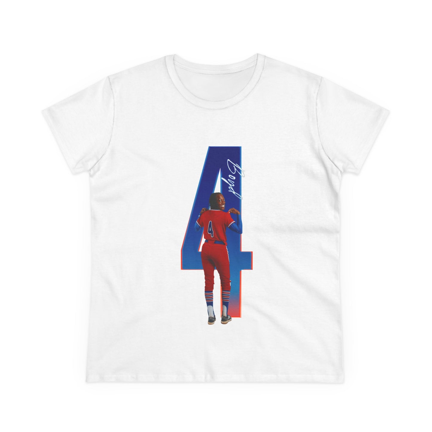 Zekylah Boyd Player Icon Number Women's Tee