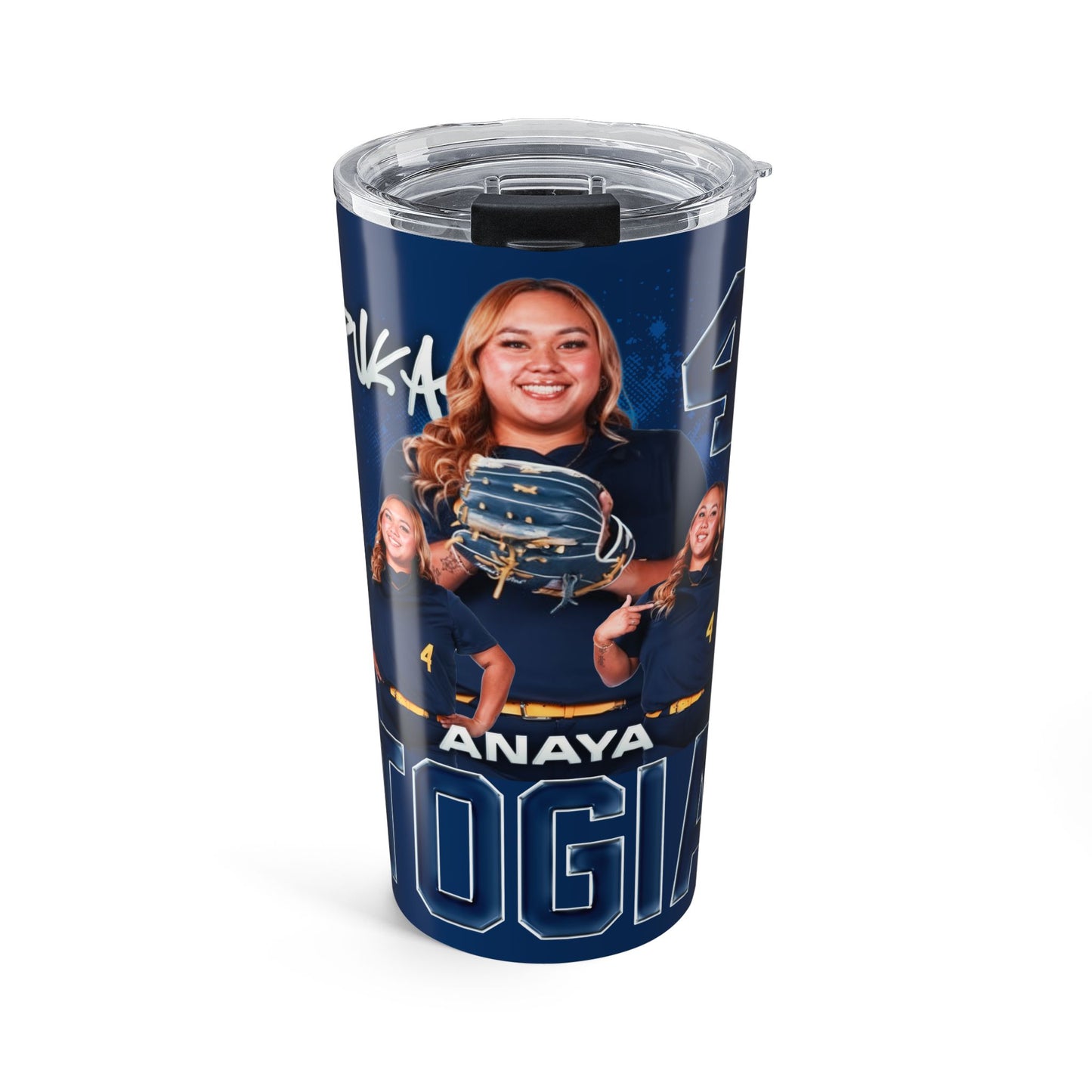 Anaya Togia Name & Number Ombre 20oz Tumbler