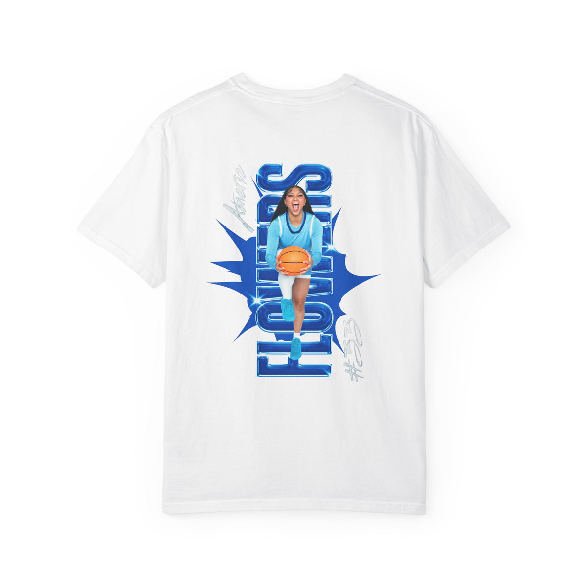 Amerie Flowers Logo Front & Back Premium Tee