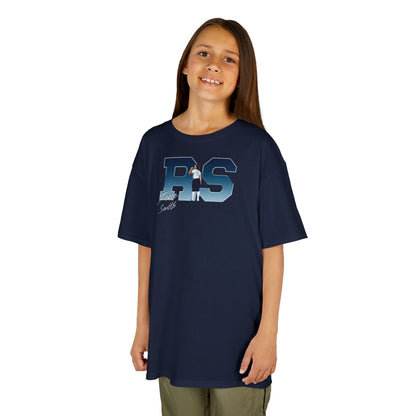 Reese Smith Big Initials Colored Kids Tee