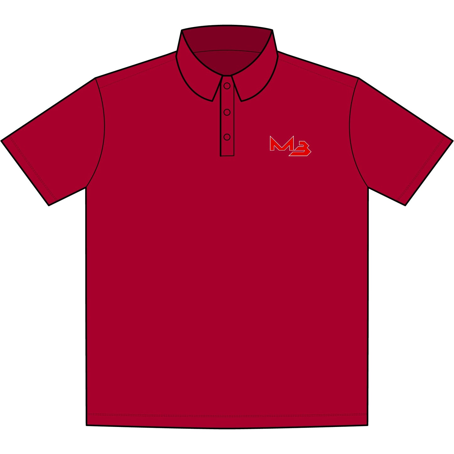 McKenzy Becerra Logo Men's UV Polo