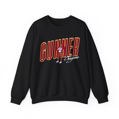Cheyenne Gunner Cursive Combo Crewneck Sweatshirt