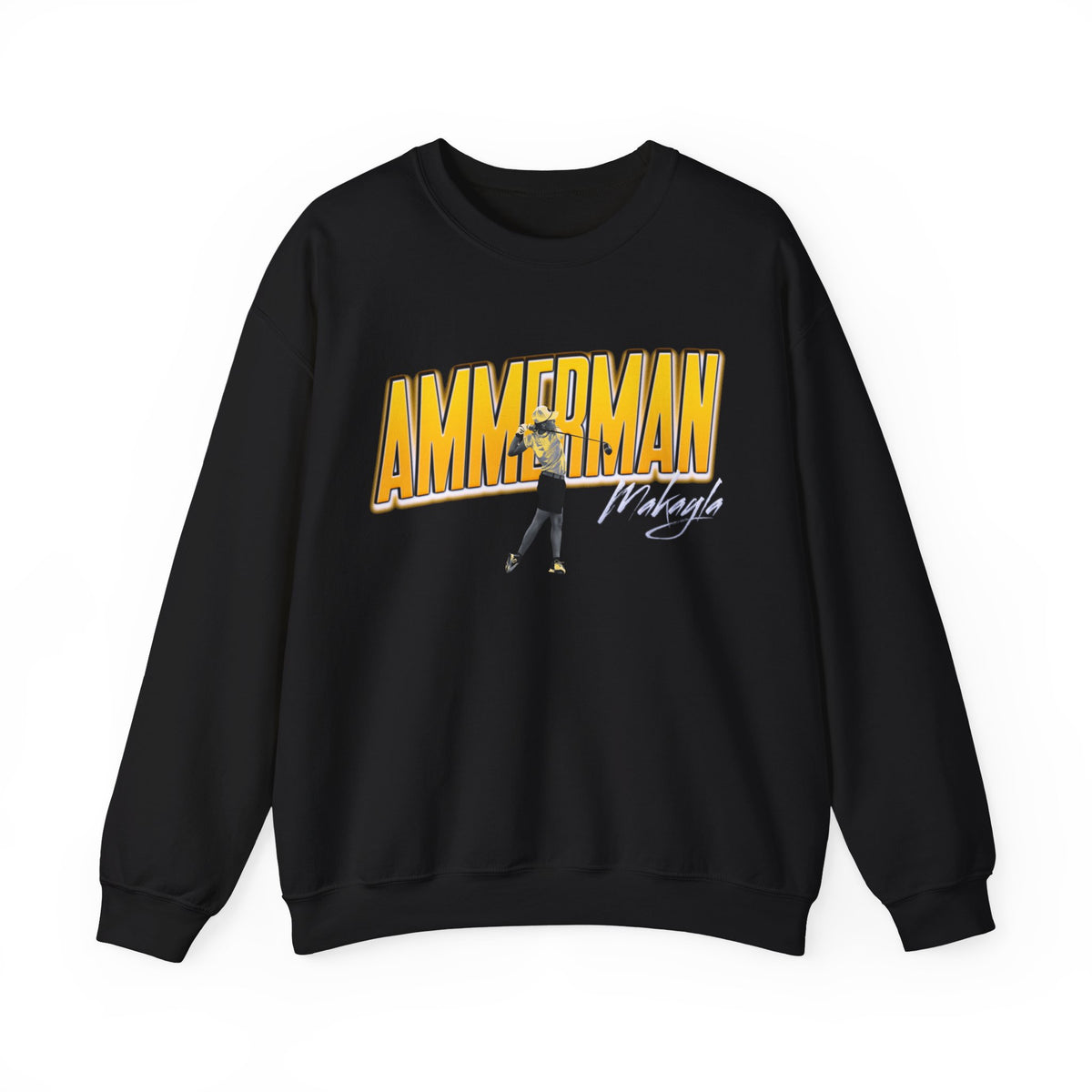 Makayla Ammerman Cursive Combo Colored Crewneck Sweatshirt