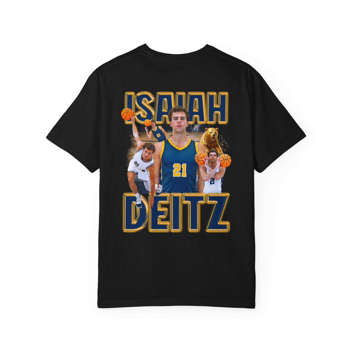 Isaiah Deitz Logo Front & Back Premium Tee