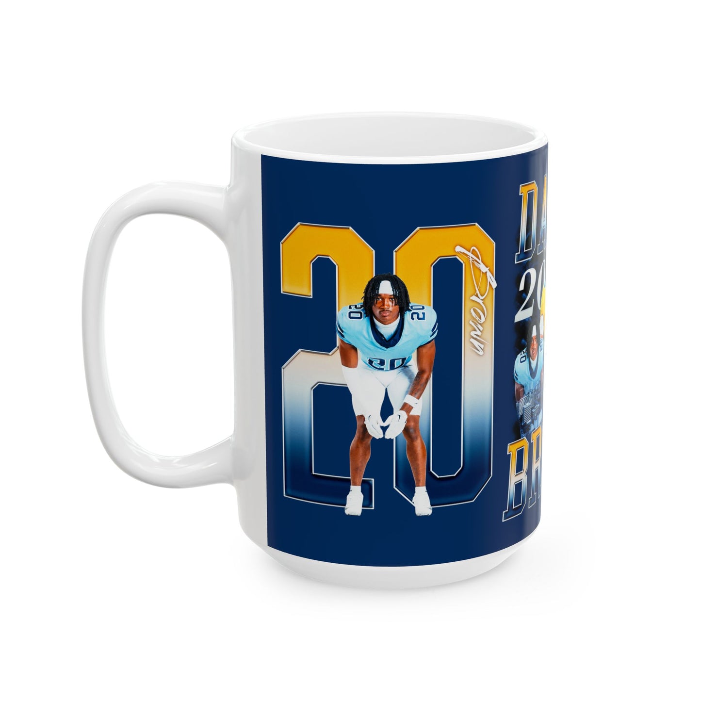 Dante Brown 15oz Mug