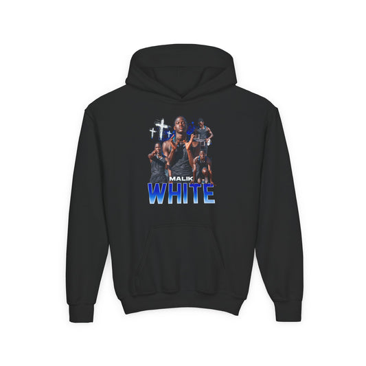 Malik White Faith Based Kids Hoodie