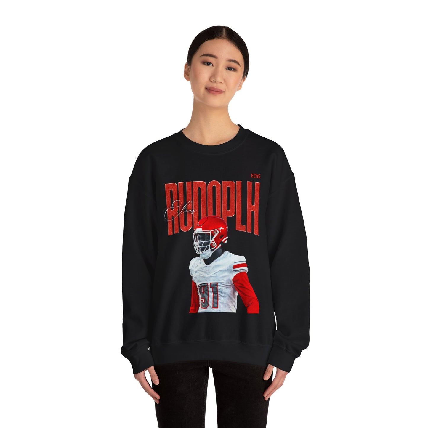 Elias Rudolph Faded Glory Crewneck Sweatshirt