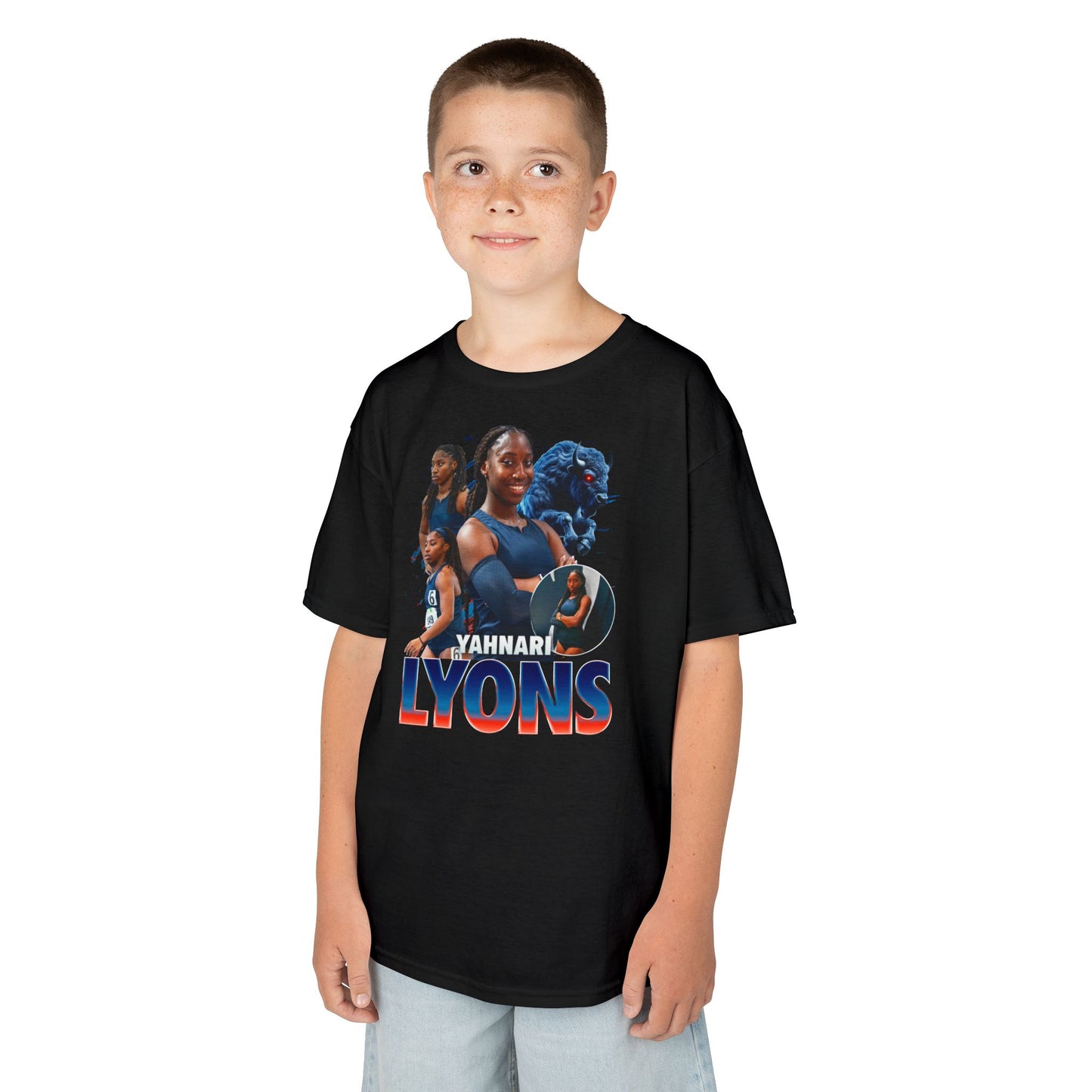 Yahnari Lyons Team Mascot Kids Tee